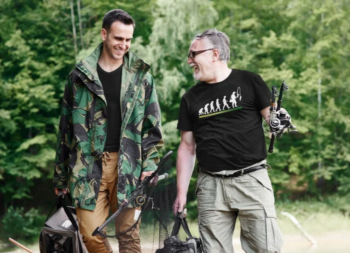 Koszulka T-shirt PREZENT DLA WĘDKARZA na urodziny dla taty dziadka faceta - obrazek 3
