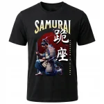 Koszulka Tshirt czarna 100% Bawełna Japonia Tokyo Samuraj Katana Bushido - obrazek 2