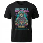 Koszulka Tshirt czarna 100% Bawełna Japonia Tokyo Samurai Wojowniczka - obrazek 2