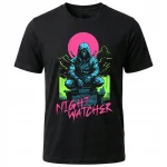 Koszulka Tshirt czarna 100% Bawełna Japonia Tokyo Ninja Neon Streetwear - obrazek 2