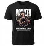 Koszulka Tshirt czarna 100% Bawełna Japonia Tokyo Yakuza Smok Tatuaż - obrazek 2