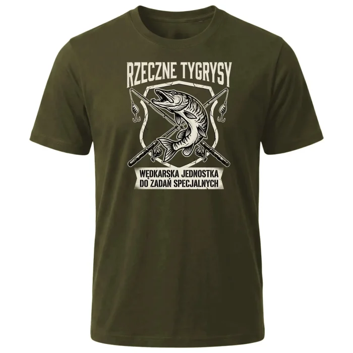 Koszulka Wędkarska Prezent dla Wędkarza Taty Dziadka Męża Faceta tshirt - obrazek 2