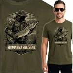 Koszulka Wędkarska Prezent dla Wędkarza Taty Dziadka Męża Faceta tshirt