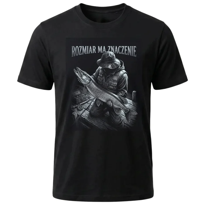 Koszulka Wędkarska Prezent dla Wędkarza Taty Dziadka Męża Faceta tshirt - obrazek 2