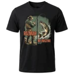 Koszulka Wędkarska Prezent dla Wędkarza Taty Dziadka Męża Faceta tshirt - obrazek 2