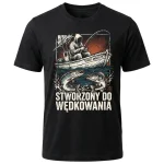Koszulka Wędkarska Prezent dla Wędkarza Taty Dziadka Męża Faceta tshirt - obrazek 2