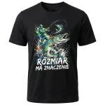 Koszulka Wędkarska Prezent dla Wędkarza Taty Dziadka Męża Faceta tshirt - obrazek 2