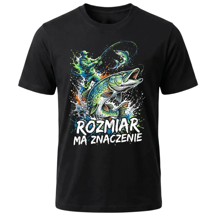 Koszulka Wędkarska Prezent dla Wędkarza Taty Dziadka Męża Faceta tshirt - obrazek 2