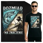 Koszulka Wędkarska Prezent dla Wędkarza Taty Dziadka Męża Faceta tshirt