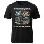 Koszulka Wędkarska Prezent dla Wędkarza Taty Dziadka Męża Faceta tshirt - obrazek 2